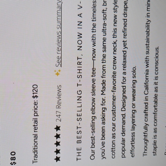 NWT THE CLASSIC T-SHIRT CO. WHITE T-SHIRT (NEW $120) sz XL - Picture 7 of 7